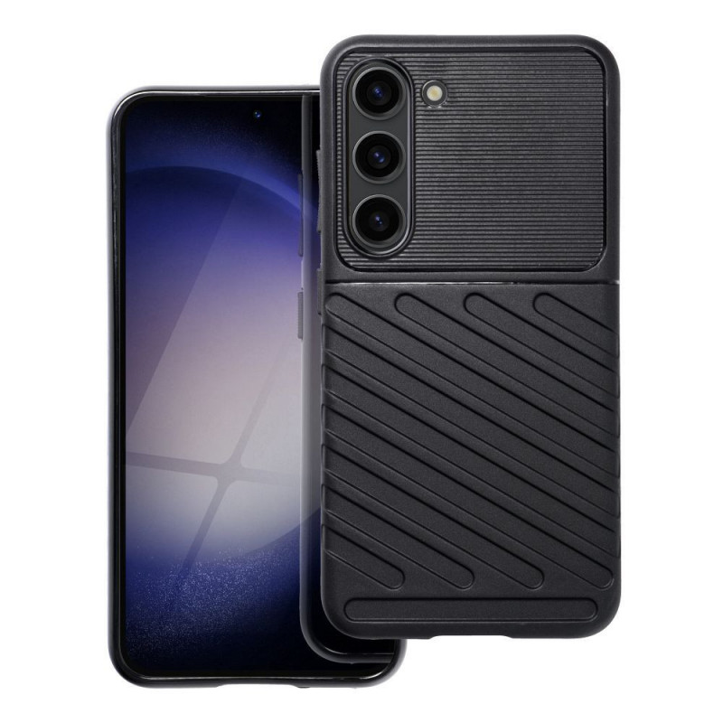 Kryt THUNDER na Samsung Galaxy S23 5G Černý