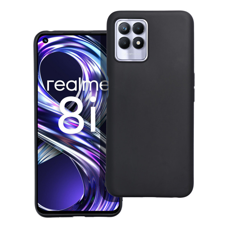 Kryt MATT na realme 8i Černý