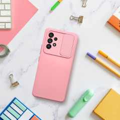 Kryt Slide na Samsung Galaxy A52s 5G Světle růžový
