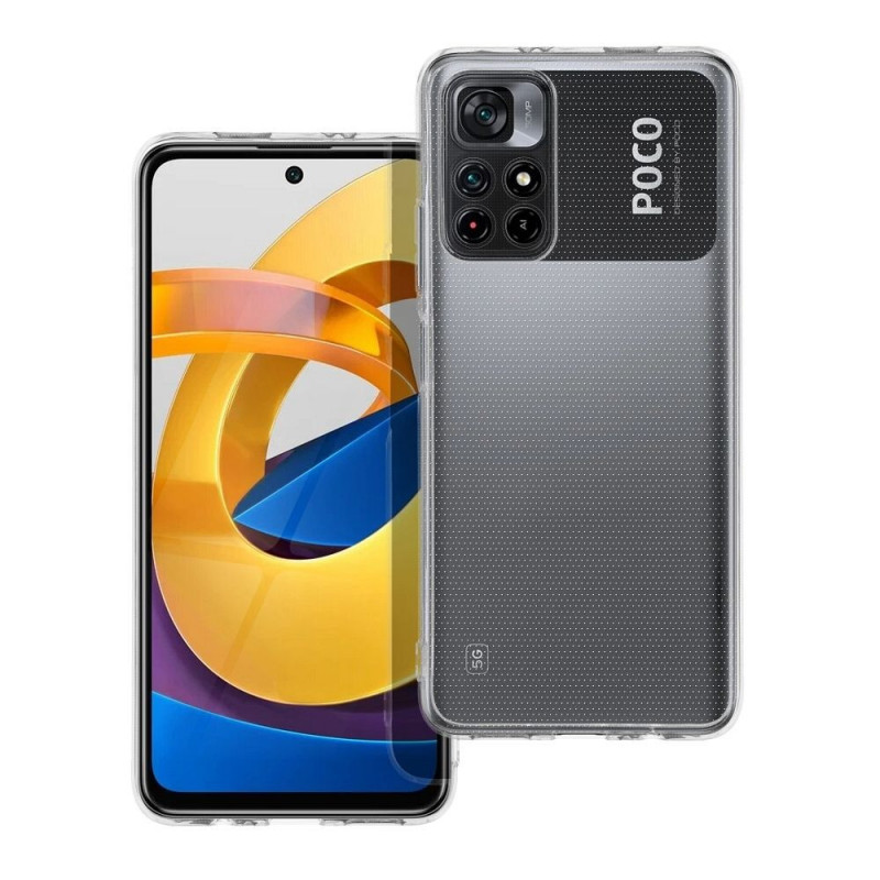 Kryt CLEAR 2mm na XIAOMI Poco M4 Pro 5G Průhledný