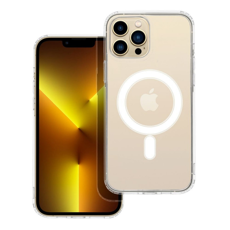 Kryt Clear Mag Cover na Apple iPhone 13 Pro Max MagSAFE  Průhledný