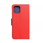 Peněženkové pouzdro Fancy Book na XIAOMI Redmi A1 Červený / Námořnická modrá