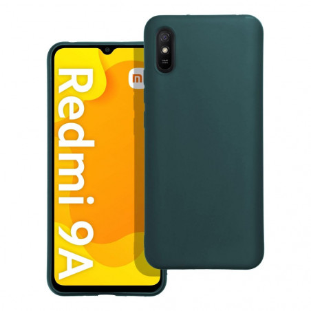 Kryt MATT na XIAOMI Redmi 9A Tmavě zelený