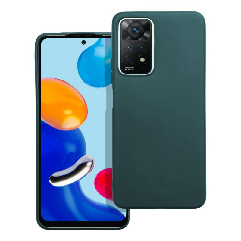 Kryt MATT na XIAOMI Redmi Note 11 Pro 5G Tmavě zelený
