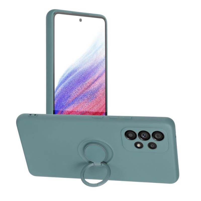 Kryt Silicone ring na Samsung Galaxy S23 Plus 5G Zelený