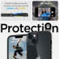 Kryt Spigen Ultra Hybrid na Apple iPhone 14 Křišťálově čistý  Matná černá