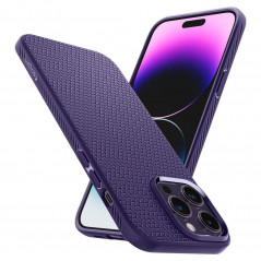 Kryt Spigen  Liquid Air na Apple iPhone 14 Pro Max Hluboká fialová