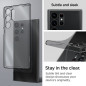 Kryt Spigen Liquid Crystal na Samsung Galaxy S23 Ultra 5G Křišťálově čistý  Vesmírný krystal