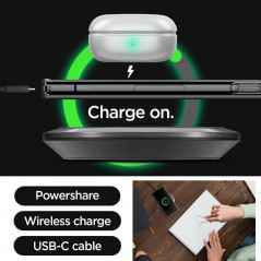 Kryt Spigen Liquid Crystal na Samsung Galaxy S23 Ultra 5G Křišťálově čistý  Vesmírný krystal