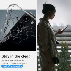 Kryt Spigen Liquid Crystal na Samsung Galaxy S23 Plus 5G Křišťálově čistý  Vesmírný krystal