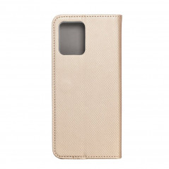Peněženkové pouzdro Smart Case Book na Motorola Moto G23 Zlatý