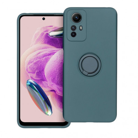 Kryt Silicone ring na XIAOMI Redmi Note 12s Zelený