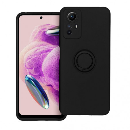Kryt Silicone ring na XIAOMI Redmi Note 12s Černý
