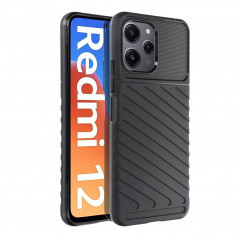 Kryt THUNDER na XIAOMI Redmi 12 Černý