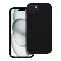 Kryt Silicone na Apple iPhone 15 Plus Elegantní  Černý