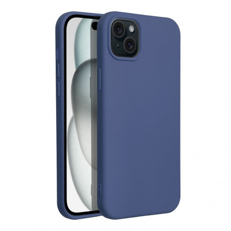 Kryt Silicone na Apple iPhone 15 Plus Elegantní  Modrý