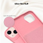 Kryt Slide na Apple iPhone 15 Plus Světle růžový