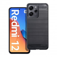 Kryt Carbon na XIAOMI Redmi 12 Elegantní  Černý