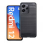 Kryt Carbon na XIAOMI Redmi 12 Elegantní  Černý