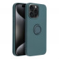 Kryt Silicone ring na Apple iPhone 15 Pro Max Zelený