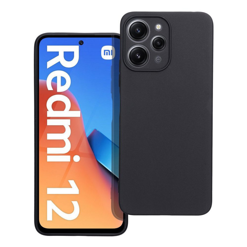 Kryt MATT na XIAOMI Redmi 12 Černý