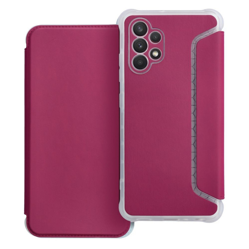 Peněženkové pouzdro Piano Book na Samsung Galaxy A32 LTE Purpurový