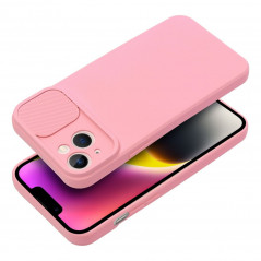 Kryt Slide na Apple iPhone 14 Plus Světle růžový