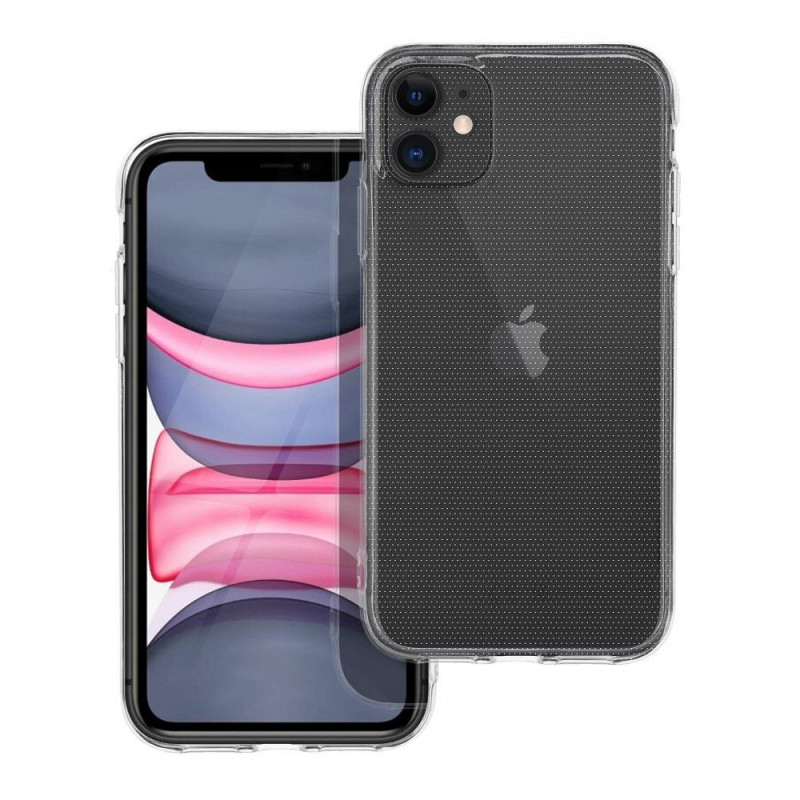Kryt CLEAR 2mm na Apple iPhone 11 Průhledný