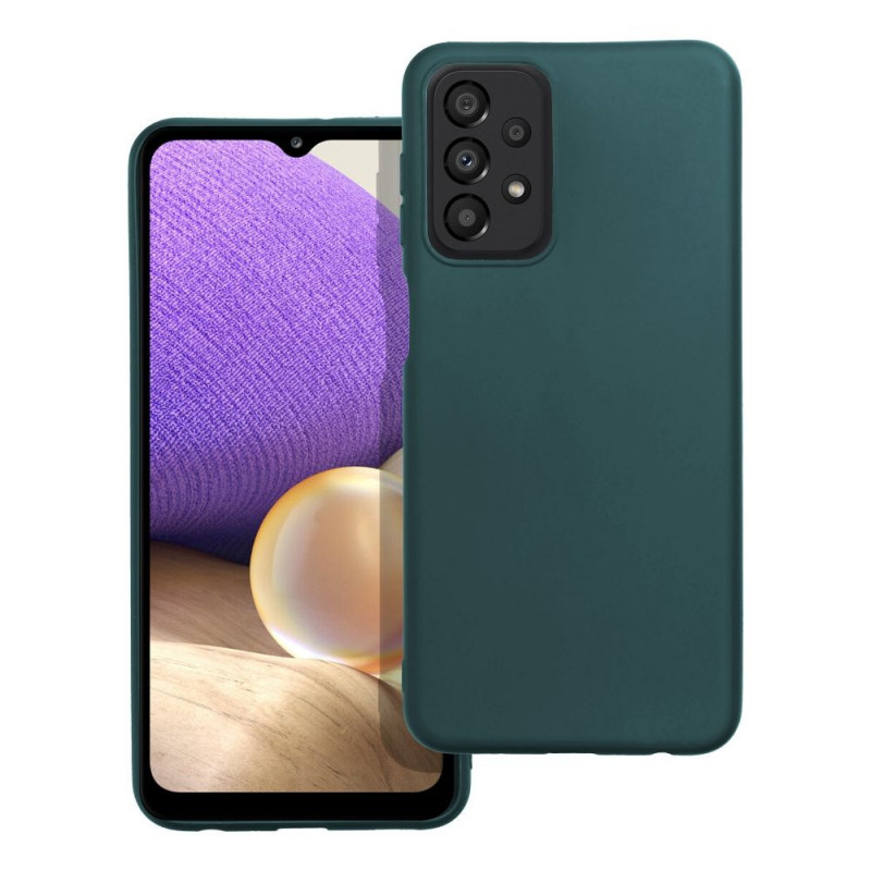 Kryt MATT na Samsung Galaxy A23 5G Tmavě zelený