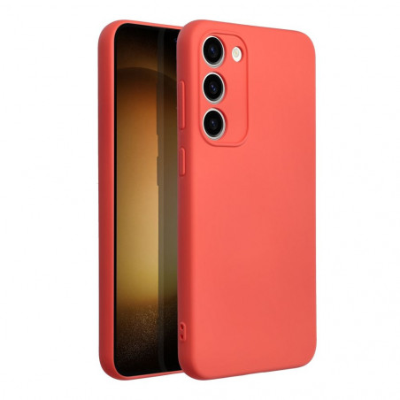 Kryt Silicone na Samsung Galaxy S23 Plus 5G Elegantní  Broskvový