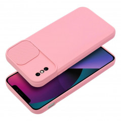 Kryt Slide na Apple iPhone X Světle růžový