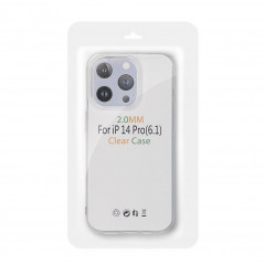 Kryt CLEAR 2mm na XIAOMI Redmi 9C Průhledný