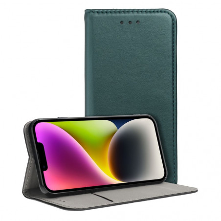 Peněženkové pouzdro Smart Magneto book na XIAOMI Redmi 10A Tmavě zelený
