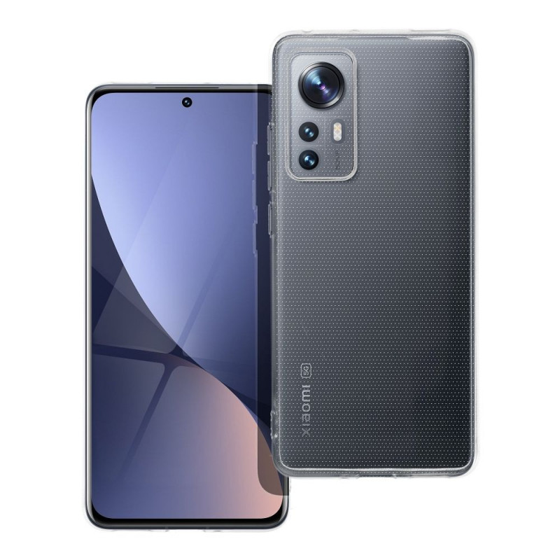 Kryt CLEAR 2mm na XIAOMI 12 Průhledný