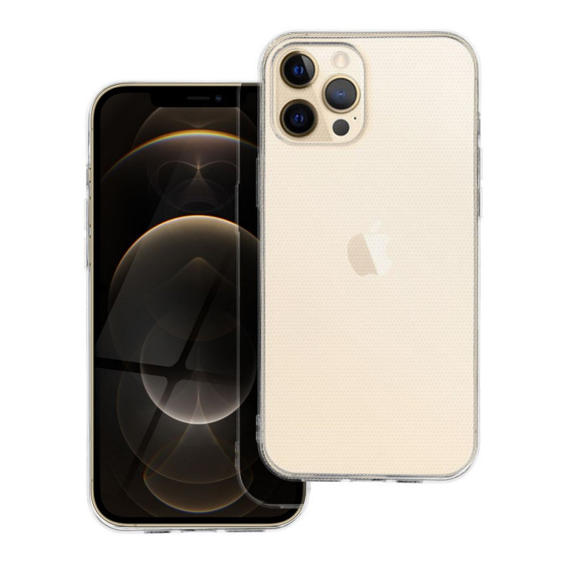 Kryt CLEAR 2mm na Apple iPhone 12 Pro Max Průhledný