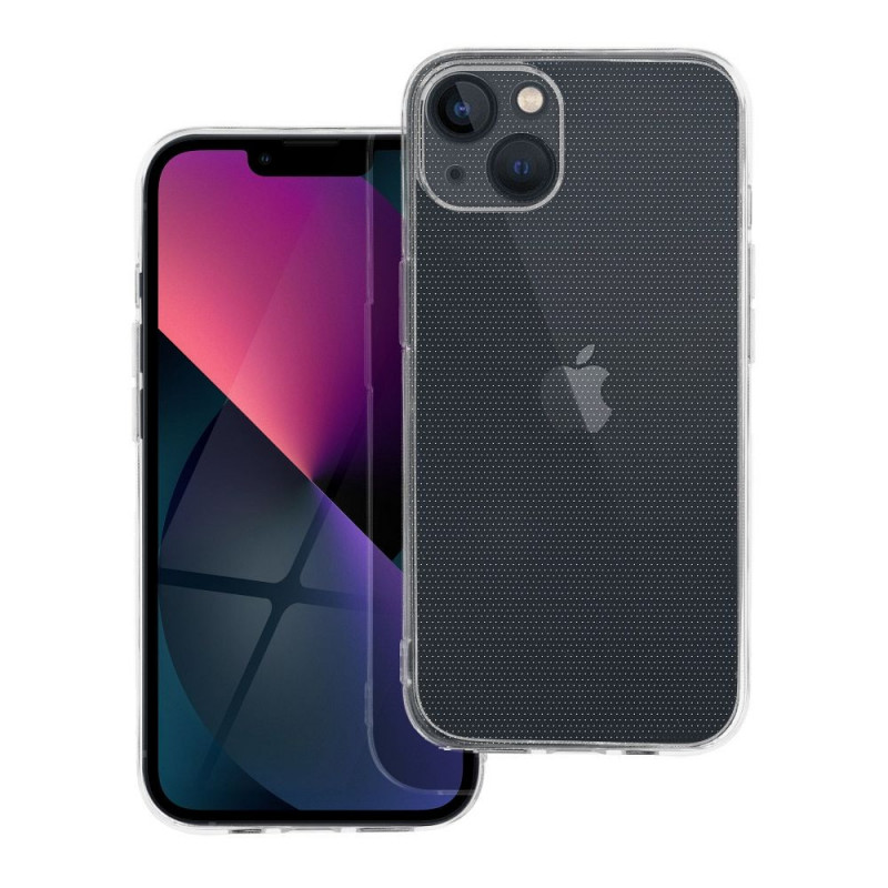 Kryt CLEAR 2mm na Apple iPhone 13 Průhledný
