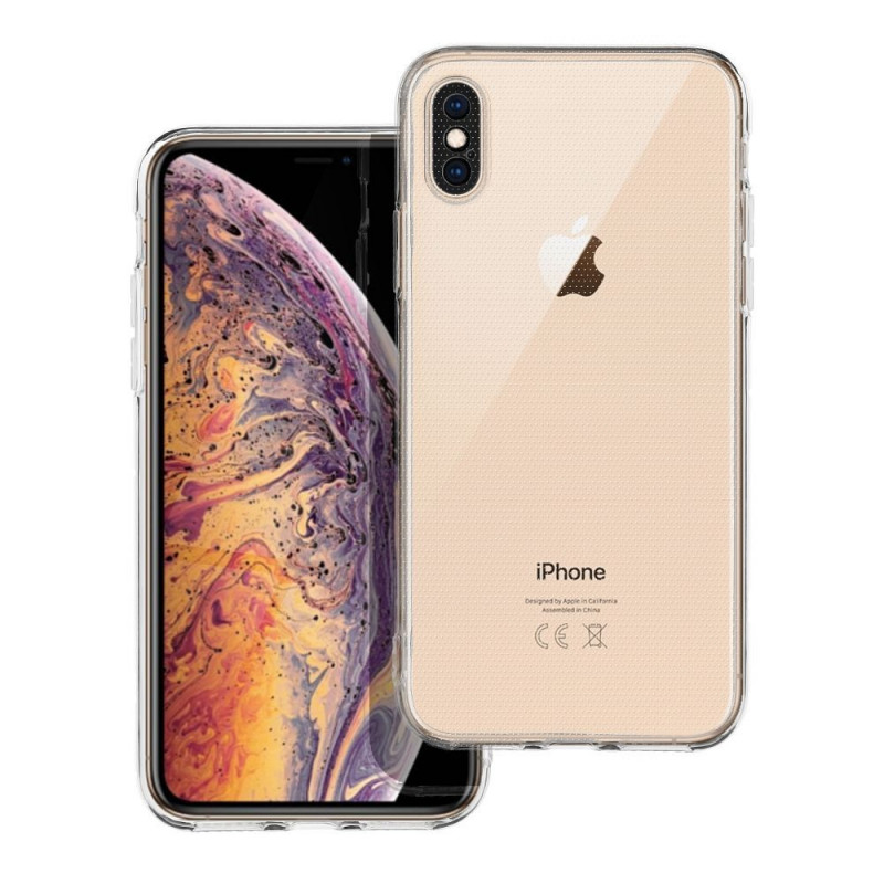 Kryt CLEAR 2mm na Apple iPhone XS Průhledný
