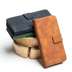 Peněženkové pouzdro TENDER Book na XIAOMI Redmi 10C Hnědý