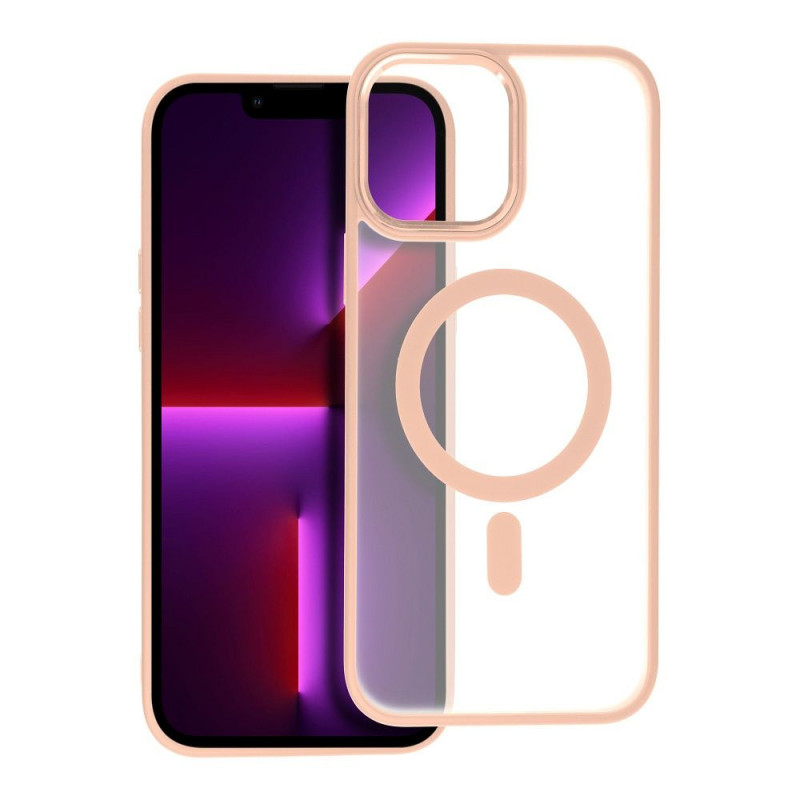 Kryt Matte Mag Cove na Apple iPhone 13 Pro Max MagSAFE  Růžový