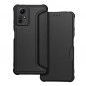 Peněženkové pouzdro Razor Book na XIAOMI Redmi Note 12s Uhlíkové vlákno, Karbonový vzor  Černý