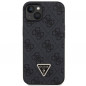 Kryt Guess Metal Logo Starss Crossbody na Apple iPhone 13 Elegantní  Černý
