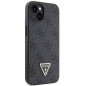 Kryt Guess Metal Logo Starss Crossbody na Apple iPhone 13 Elegantní  Černý