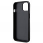 Kryt Guess Metal Logo Starss Crossbody na Apple iPhone 13 Elegantní  Černý