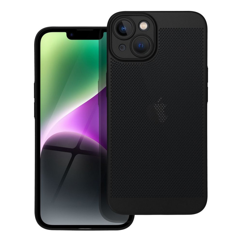 Kryt Breezy na Apple iPhone 14 Černý