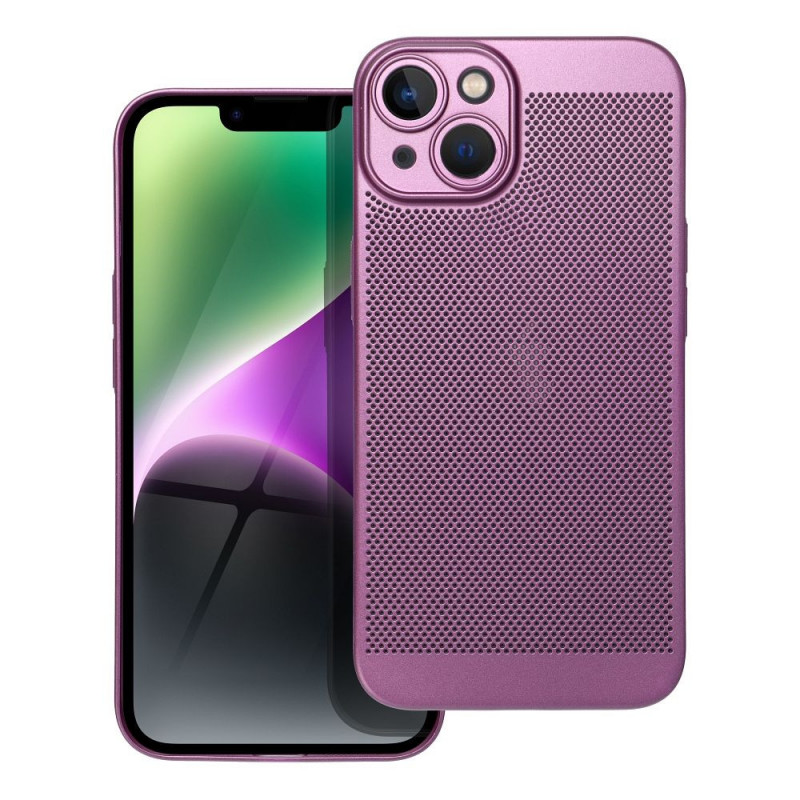 Kryt Breezy na Apple iPhone 14 Fialový (Purple)