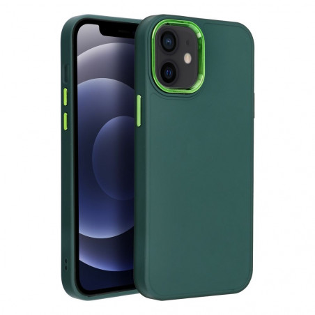 Kryt FRAME na Apple iPhone 12 mini Elegantní  Zelený