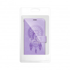 Peněženkové pouzdro MEZZO Book na XIAOMI Redmi 9C NFC Lapač snů  Fialový (Purple)