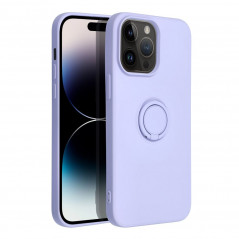 Kryt Silicone ring na Apple iPhone 14 Pro Max Fialový (Violet)