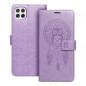 Peněženkové pouzdro MEZZO Book na Samsung Galaxy A22 5G Lapač snů  Fialový (Purple)