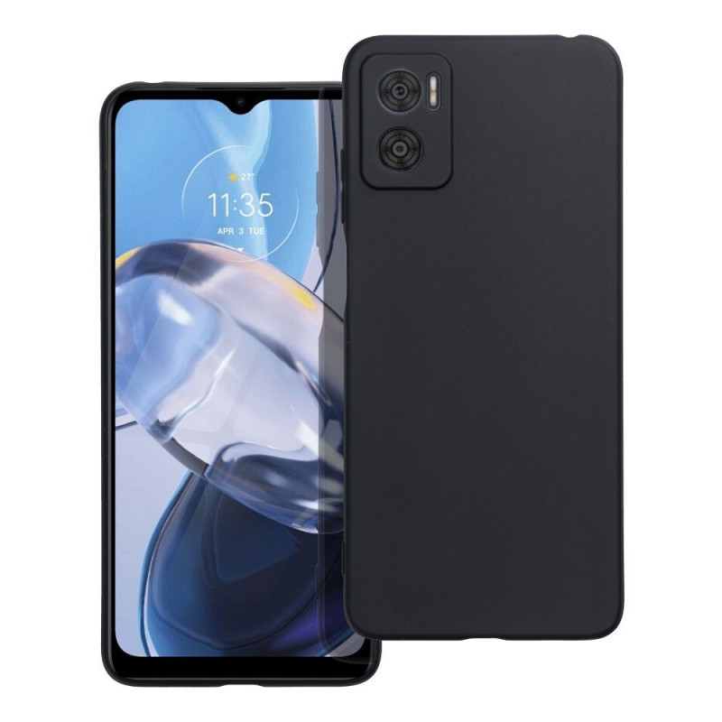 Kryt MATT na Motorola Moto E22i Černý